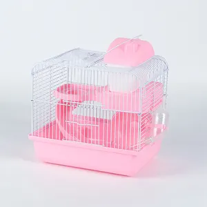 Großhandel kleines Eisenband-Hamsterhaus Acryl Dropshipping großes großes Hamsterhaus PP Kunststoff großes Hamster-Treiberhaus