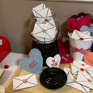 Supplier Valentine's Day Creative Household Wooden Love Letter Love Envelope for Husband <b>Wife</b> Wedding Anniversary Birthday Gift - Product Image 1