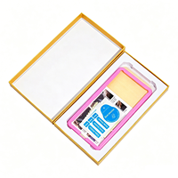 Caja de Regalo Rígida Amarilla Premium Personalizada, Empaque de Lujo Portátil con Tapa y Base, con Inserto de Esponja Personalizado de Alta Gama