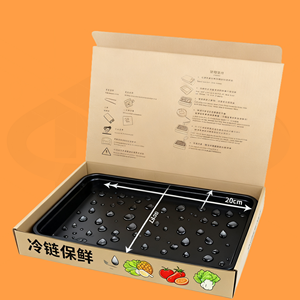 Boîtes d'emballage alimentaire en papier pour hamburger Doner Kebab personnalisé poulet frit à emporter pour petite entreprise - Product Image 3