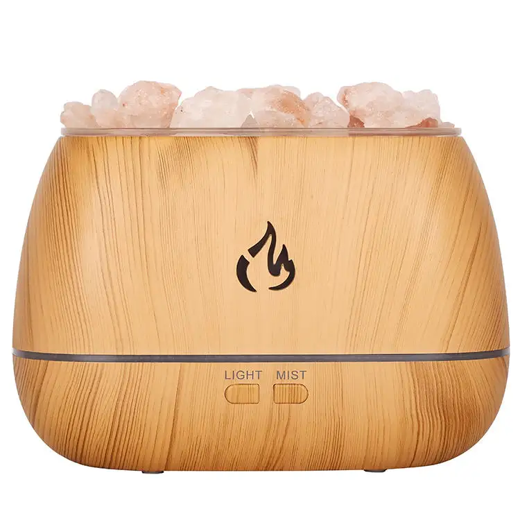 Portable Colorful Flame Air Humidifier Essential Oil Aroma Diffuser 3D Fire Effect Simulation Fire Difusor for Room Office