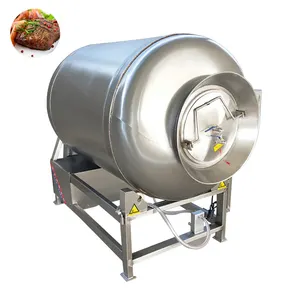 Máquina amaciadora de carne Kfc elétrica máquina de marinada de frango a vácuo tambor hexagonal máquina de marinada de carne