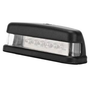 1X 9-36V ECE Aprobado Luz de coche 6LED 120mm Lámpara de placa de matrícula impermeable con 2 pernos Luz de etiqueta de fijación de montaje en superficie - Product Image 2