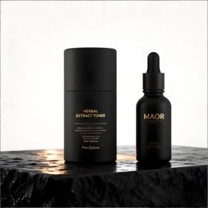 Flacon compte-gouttes en verre de 1 oz, 2 oz, 100 ml avec boîte, emballage pour soins de la peau, flacons en verre pour huiles essentielles, emballage pour cosmétiques capillaires - Product Image 5