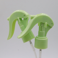 Pulvérisateur de produit coiffant pour salon de coiffure, couleur vert clair, en plastique, avec gâchette de verrouillage