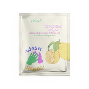 Lingettes humides jetables parfumées au <span class=keywords><strong>citron</strong></span> pour Restaurant - Product Image 1