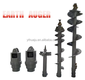 Accesorio de Barrena para Excavadora, Barrena Hidráulica para Tierra, Imán para Excavadora, para Miniexcavadora - Product Image 2