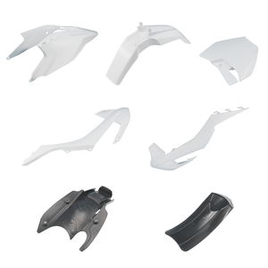 Kit de Plástico para Pit Bike CRF110, Kit de Plástico Blanco para Motos BSE SP01 <span class=keywords><strong>SSSR</strong></span>, Estilo KTM65 - Product Image 3