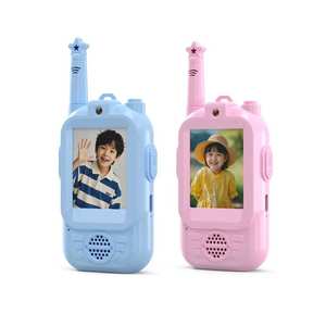 NUOVO Walkie-Talkie Video per Bambini a Lungo Raggio con Effetti Vocali Divertenti per Età 3-12 Anni Regalo per Natale Compleanno Attività all'Aperto - Product Image 1