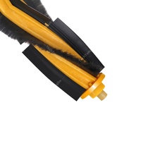 Brosse principale noire et jaune compatible avec les robots aspirateurs Ecovacs Debot OZMO 920 / 950 / T5 / T8 / T9 / T10 / N8 / N10