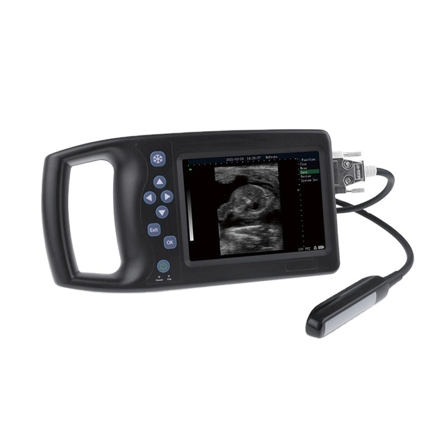 Animal Use Ultrasound Machine Handheld Ultrasound for Horse Cows Sheep Handheld B/W Ultrasound Scanner for Pregnant Animals