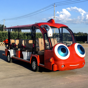 Popular Zhenda Fish <b>Head</b> Cartoon Mini Sightseeing Bus 14Passenger Electric Customized Color Theme Park Touring Car Henan Sale - Product Image 1