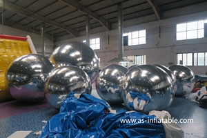 Boules de miroir gonflables irisées., Boule de miroir gonflable, Ballon de miroir gonflable - Product Image 3