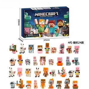 24 días Pixel Robot <span class=keywords><strong>Anime</strong></span> figuritas Navidad Calendario de Adviento caja ciega juguetes coleccionables Navidad cuenta regresiva regalo niños niñas - Product Image 6