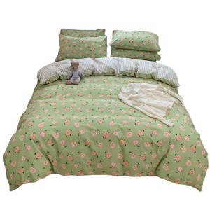 Bông hiện đại Comforter in ấn bộ đồ giường đặt chăn - Product Image 1