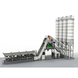 small mini HZS03 portable mobile concrete batching plant