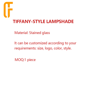 Factory Custom PIZZA Restaurant HUT <strong>Vintage</strong> Round/Square OEM Stained <strong>Glass</strong> <strong>Lamp</strong> <strong>Shades</strong> for Table <strong>Lamp</strong> Pendant <strong>Lamp</strong> Decor <strong>Shade</strong> - Product Image 6