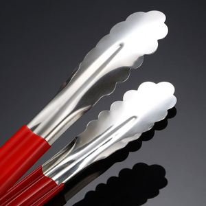 Wholesale Kitchen Tool BBQ Bread <b>Clip</b> High Quality Plastic Handle Stainless Steel 304 <b>Clip</b> for Home Restaurant - Product Image 5