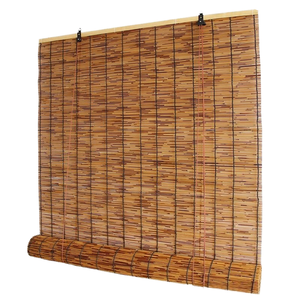 Persianas Verticales de Bambú Personalizadas de Alta Calidad, Modernas y Tradicionales, Opacas, Ecológicas, Anti-UV, Lisas, para Ventanas Francesas - Product Image 1