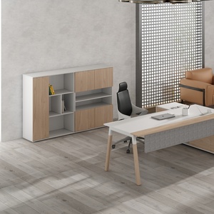 Armoire en bois au design nordique simple, luxueuse et abordable pour la maison, le salon, le restaurant, l'entrée, le bureau, ou comme casier de rangement. - Product Image 6