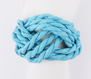 Ferme en papier tressé, <span class=keywords><strong>serviette</strong></span> <span class=keywords><strong>de</strong></span> table colorée en <span class=keywords><strong>toile</strong></span> <span class=keywords><strong>de</strong></span> <span class=keywords><strong>jute</strong></span> - Product Image 3