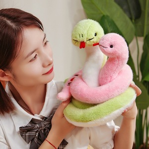 2025 anno del <span class=keywords><strong>serpente</strong></span> coupé Super morbido cartone animato <span class=keywords><strong>serpente</strong></span> peluche nuovo arrivo decorazione della casa con fodera in rete fodera in rete - Product Image 4