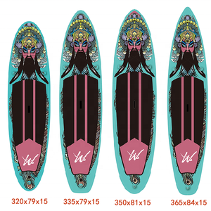 Tabla de Surf Inflable de Carreras de Doble Capa de PVC de 12.6 pies (381 cm) con Tecnología Drop Stitch, Pinkskull - Product Image 3