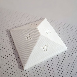 Pietra per Affilare Stampata in 3D, Guida Angolare Multi-Angolo per Affilatrice di Coltelli, 8g Verde Grigio Bianco - Product Image 4