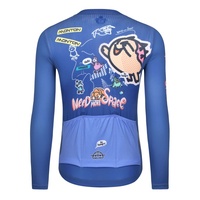 Maillot de cyclisme pour homme en marque privée, respirant, à manches longues, fournisseur de vêtements de cyclisme, design original, tenue de route estivale