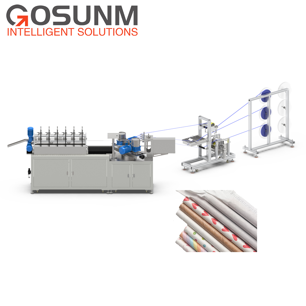 Автоматическая бумага соломинки машина солнечного света бумага соломы делая машину