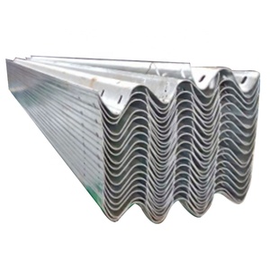 Double Three Wave Guard Rail Highway Guardrail Prices Per Meter <strong>Roadside</strong> Metal <strong>Crash</strong> <strong>Barrier</strong> Post W Beam Steel Highway Guardrail