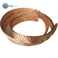 Fil tressé en cuivre C11000 de 16 mm² en tôle d'étain, 120A, extensible, flexible, rouge/blanc, pour utilisation souterraine, modèle TZX