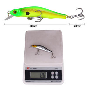 Leurre de pêche Kfs Minnow 90mm 8.8g à coulée lente pour la pêche au bar, appât artificiel pour fond de eau, matériel de pêche - Product Image 1