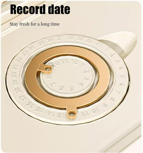 Conteneur de stockage de riz en plastique de qualité alimentaire, étanche à l'humidité, hermétique, écologique, capacité 11L-22L, design moderne pour la cuisine - Product Image 5