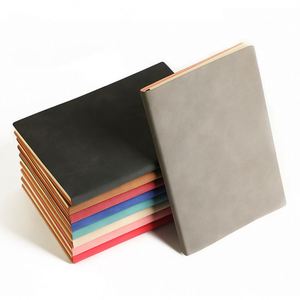 High Quality Office Notebook Personalized Printed <b>Notepad</b> Journal Cahiers 200 Pages Custom <b>A5</b> Hardcover Pu Leather Notebook - Product Image 2