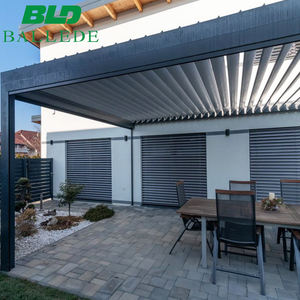 Conception personnalisée arceaux d'arbre imperméables Pergola persiennes toit en aluminium Pergola 6x4m - Product Image 4