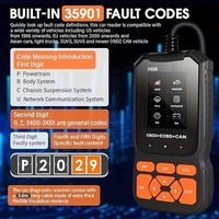 Herramienta de Diagnóstico Automotriz V520 para Camiones, 12V, OBDII/CAN/EOBD, Escáner Automotriz OLIVER, Compatible con Detección de Fallas del Motor, Venta al Por Mayor de Fábrica