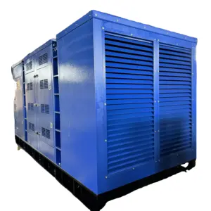 Générateur diesel triphasé 200kva à démarrage automatique de type super silencieux accueilli par les clients de vente chaude
