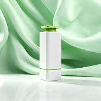 Flacon pompe airless rechargeable à design rotatif, contenant cosmétique, emballage de luxe personnalisé avec logo pour sérum, crème, lotion