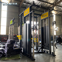 Prix compétitif, gain de place, Smith Machine Plus Functional Trainer, parfait pour les configurations de salle de sport à domicile compactes