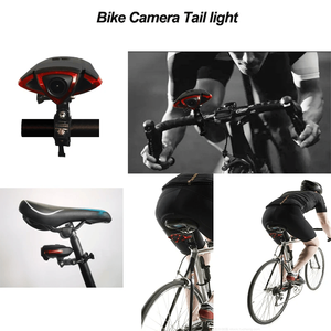 Caméra d'<span class=keywords><strong>action</strong></span> pour enregistrement vidéo de vélo, caméra sportive UHD 4K/1080P, enregistreur DVR étanche pour vélo et moto, contrôle par application, accessoires de vélo - Product Image 3