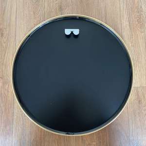 <span class=keywords><strong>Grand</strong></span> <span class=keywords><strong>miroir</strong></span> rond en alliage d'aluminium <span class=keywords><strong>Miroir</strong></span> circulaire décoratif à suspension murale <span class=keywords><strong>Miroir</strong></span> mural décoratif à cadre en métal - Product Image 5