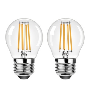 <span class=keywords><strong>Ampoule</strong></span> LED à filament Edison dimmable G45 E27 12V 24V 36V 2700K 2W 4W 6W 110V ETL FCC PSE avec télécommande - Product Image 1