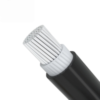 Cable de aluminio de bajo voltaje 1kV 3kV Cable de alimentación con revestimiento de PVC aislado XLPE de un solo Core16-300mm al por mayor