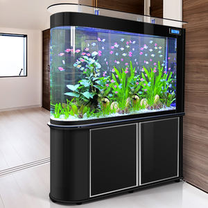 <span class=keywords><strong>Aquarium</strong></span> de bar en forme de balle avec filtration-Réservoir en verre haute clarté pour maison/bureau éco-paysage, poisson personnalisé - Product Image 5