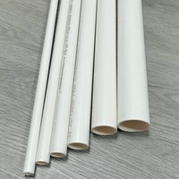 Tuyau électrique ignifuge rond en PVC-U Zhongcai pour applications de câblage