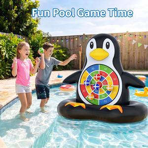 Meilleure Vente : Cible de Fléchettes Gonflable en PVC MAKE WAVES – Jeu de Piscine Flottant, Jouet Aquatique Sûr pour Enfants de Moins de 3 Ans – Idéal Jardin, Plage, Été - Product Image 4