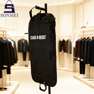 Venta caliente de lujo personalizado blanco impreso Logo <span class=keywords><strong>hombre</strong></span> <span class=keywords><strong>traje</strong></span> Oxford prendas de vestir - Product Image 4