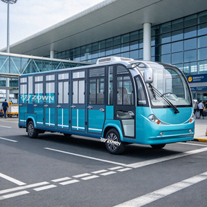Autobús Turístico Eléctrico Ecológico ZOWN Sin Emisiones de Gases para Transporte en Jardines Botánicos - Product Image 1