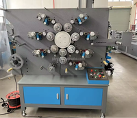 Machine d'impression rotative haute vitesse JS-1061B pour étiquettes de vêtements, 150 rotations/min, presse à étiquettes pour vêtements
